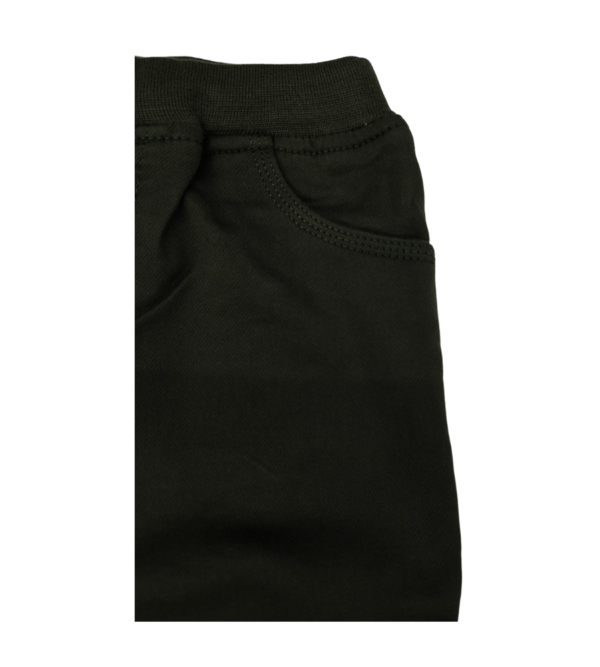 Smart Olive Green Cotton 6 Pockets Jogger's Pant For Boys Z1 - Image 6