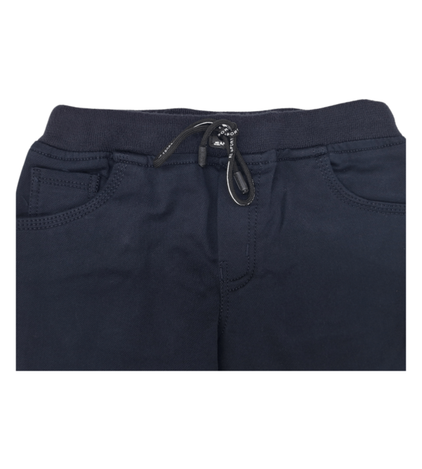 Smart Blue Cotton 6 Pockets Jogger's Pant For Boys Z2 - Image 6