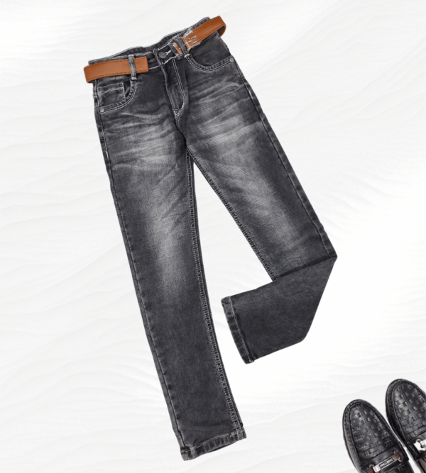 Boys Jeans in Shade of Black Colour