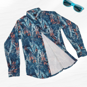 Floral Print Shirt For Boys