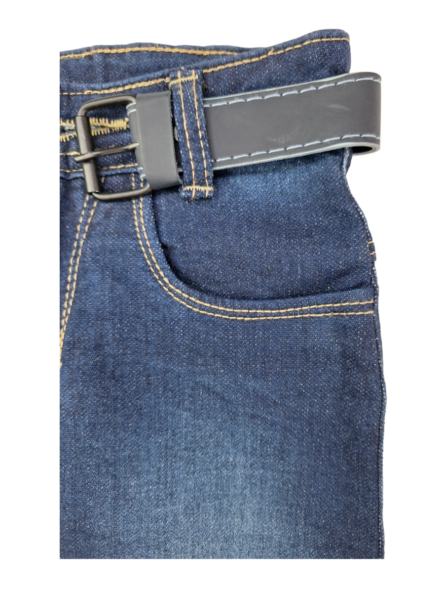 Stretch Jeans Kids Buckle Jeans Jeans For Boys Demin Fabric C