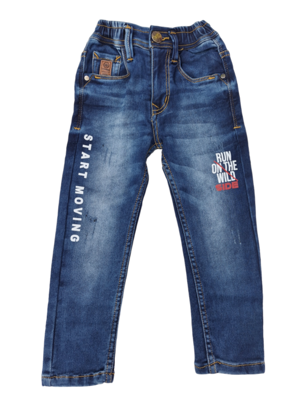 Premium Jeans For Boys Demin Fabric E - Image 2