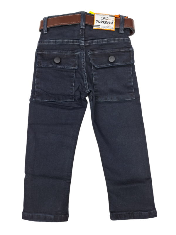 Picture of Jeans for Kids in a Shade of Black