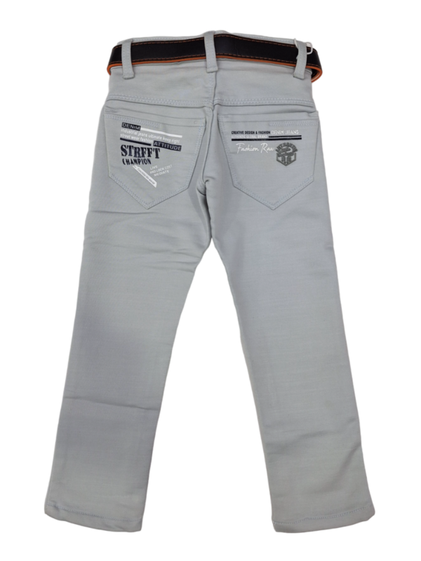 Jeans For Boys Demin Fabric H - Image 3
