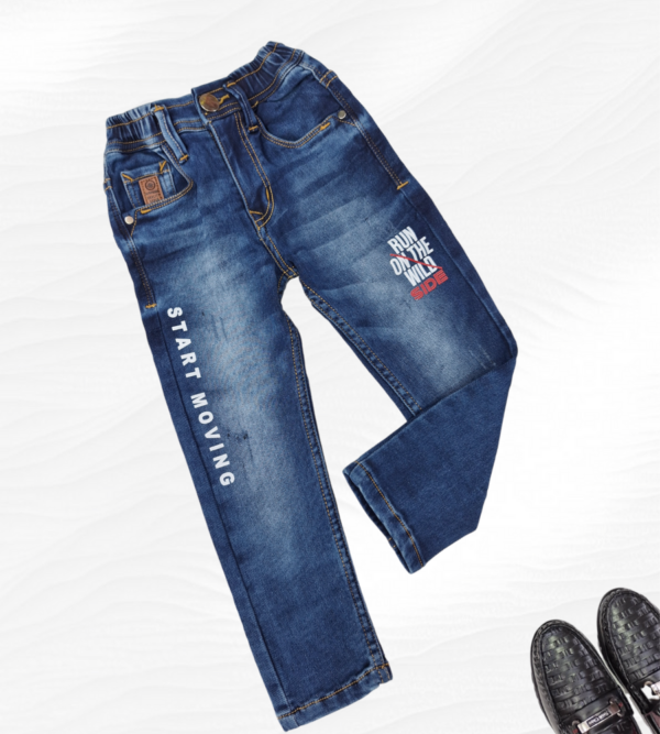 Premium Jeans For Boys Demin Fabric E