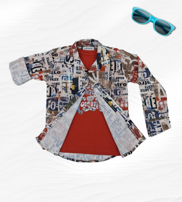 Premium Smart Shirt - TShirt Combo for Boys A