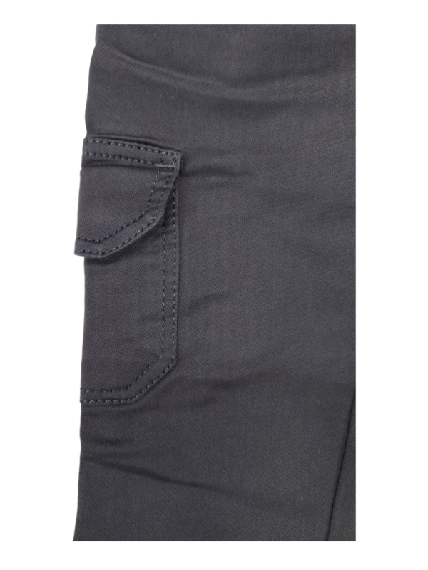 Cotton 6 Pockets Boy's Pant Jogger's Style Grey A - Image 4