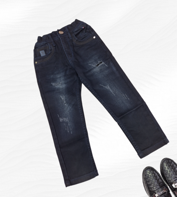Picture of Jeans for Kids in a Shade of Black