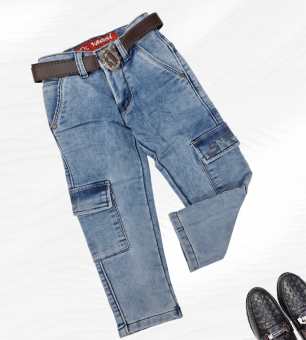 Picture of Jeans for Kids in a Shade of Blue