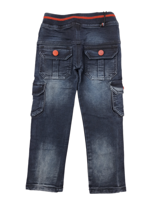 Picture of Jeans for Kids in a Shade of Carbon Black