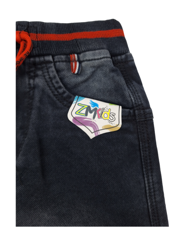 Picture of Jeans for Kids in a Shade of Carbon Black