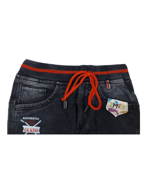 Picture of Jeans for Kids in a Shade of Carbon Black