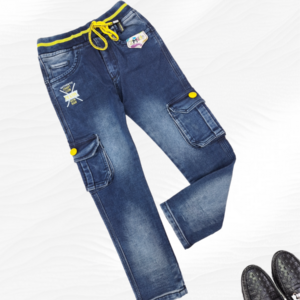 Picture of Jeans for Kids in a Shade of Blue