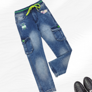 Picture of Jeans for Kids in a Shade of Blue