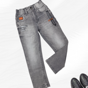 Jeans for Kids in a Shade of Carbon Black