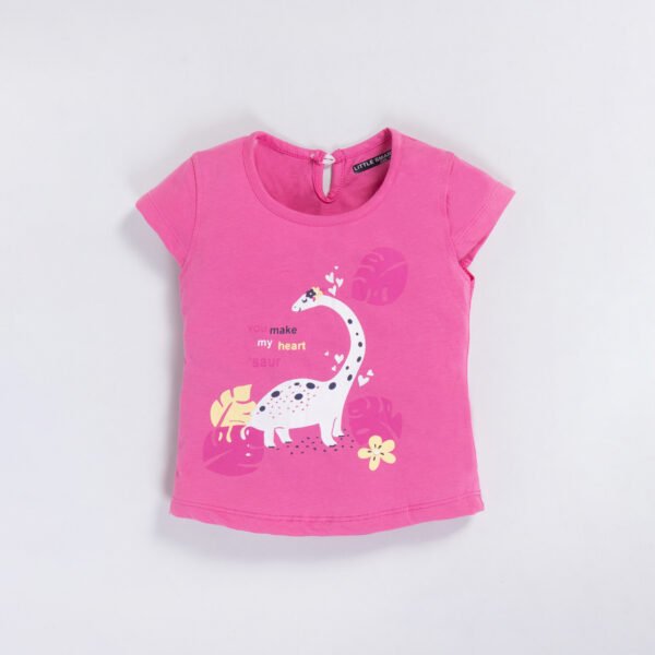Casual Smart DailyWear Girl Tshirt-Skirt Set A - Image 2