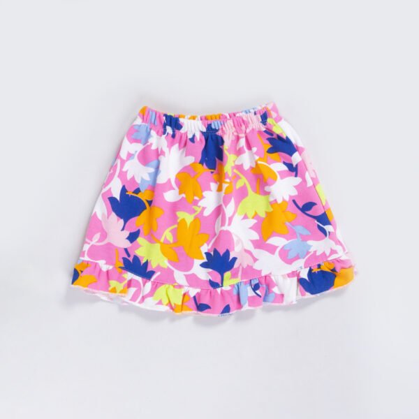 Casual Smart DailyWear Girl Tshirt-Skirt Set A - Image 5