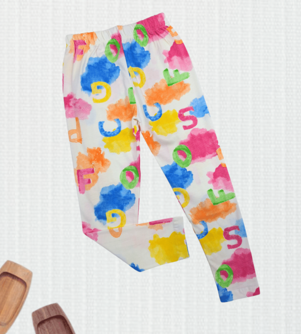 Casual Smart DailyWear Girl Leggings D