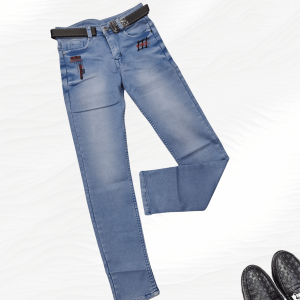 Boys Jeans with Wash in Shade of Blue