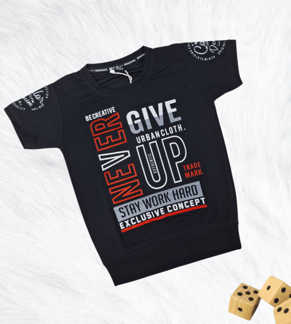 Boy's Tshirt in Black Color