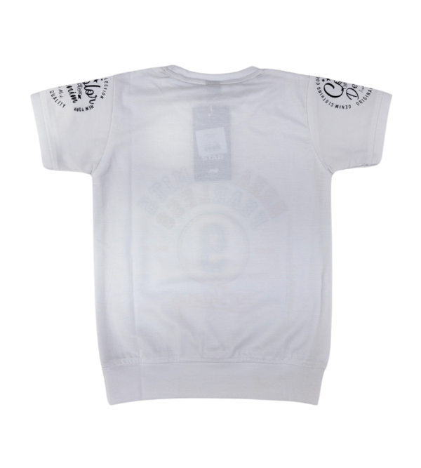 Boy's Tshirt in white Color