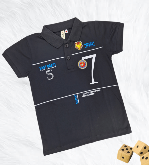 Boy's Tshirt in Black Color