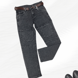 Carbon Black 6 Pocket Jeans or Boys
