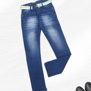 Blue Denim With Wash For Boys