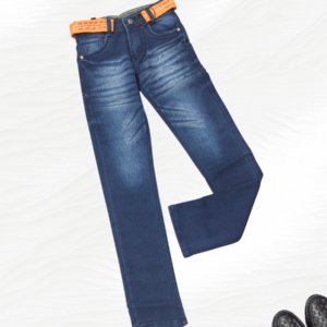 Blue Denim With Wash
