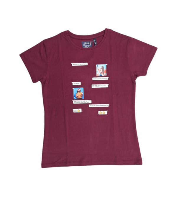 Dailywear Casual T-Shirt For Girls E - Image 4