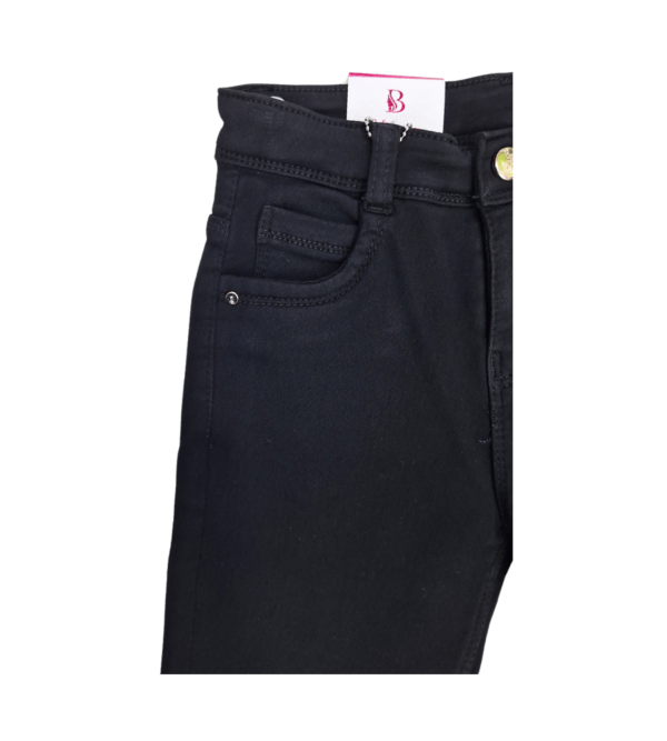 Denim Jeans For Smart Girls in Black Color B - Image 7