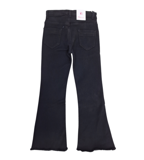 Denim Jeans For Smart Girls in Black Color B - Image 3