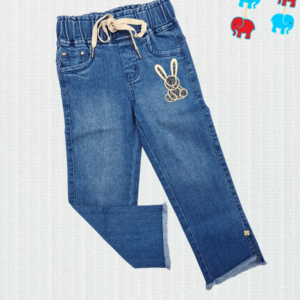 Denim Jeans For Smart Girls  in Blue Color C