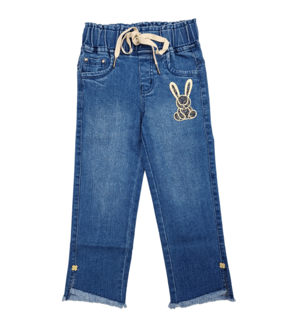 Denim Jeans For Smart Girls  in Blue Color C - Image 2