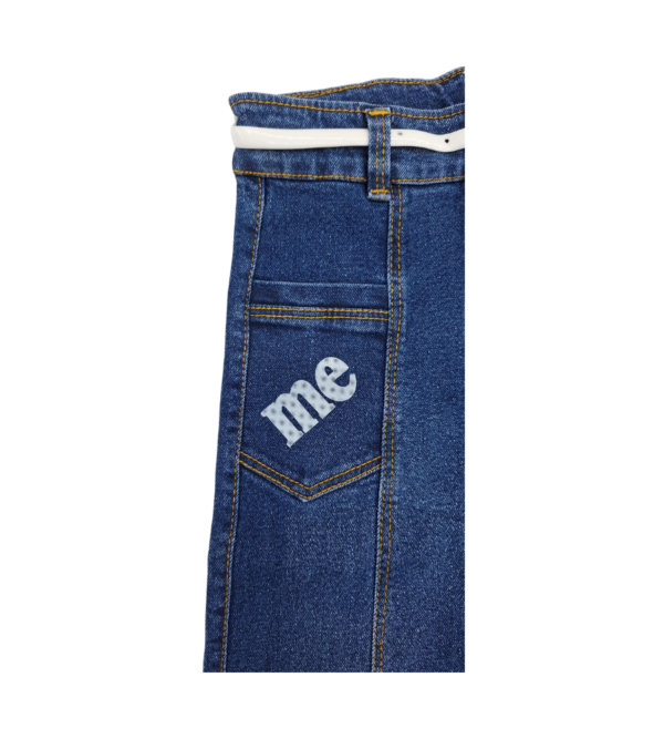 Denim Jeans For Smart Girls in Blue Color A - Image 5
