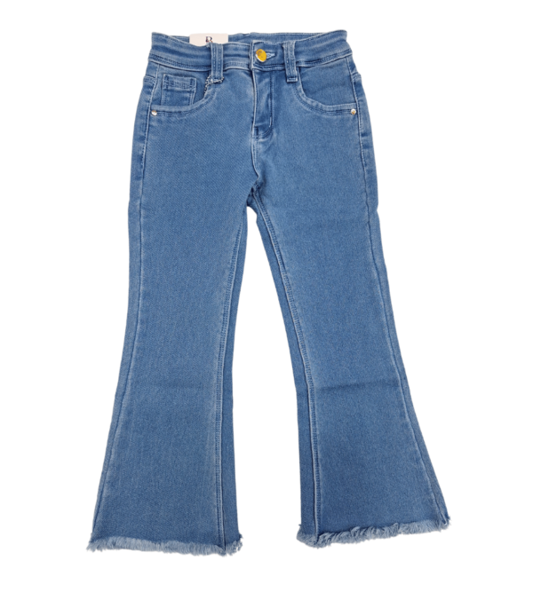 Denim Jeans For Smart Girls in Blue Color E - Image 2