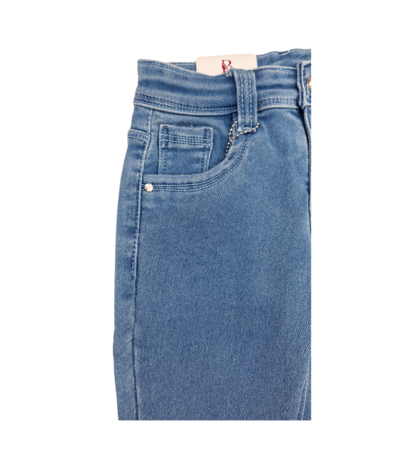 Denim Jeans For Smart Girls in Blue Color E - Image 6