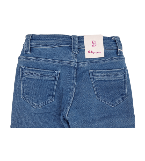 Denim Jeans For Smart Girls in Blue Color E - Image 7