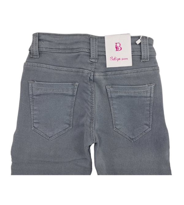 Denim Jeans For Smart Girls in Grey Color D - Image 4