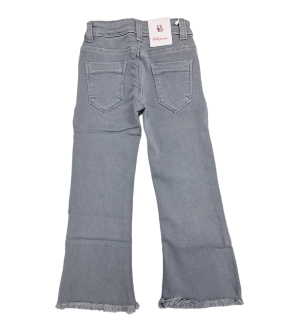 Denim Jeans For Smart Girls in Grey Color D - Image 3