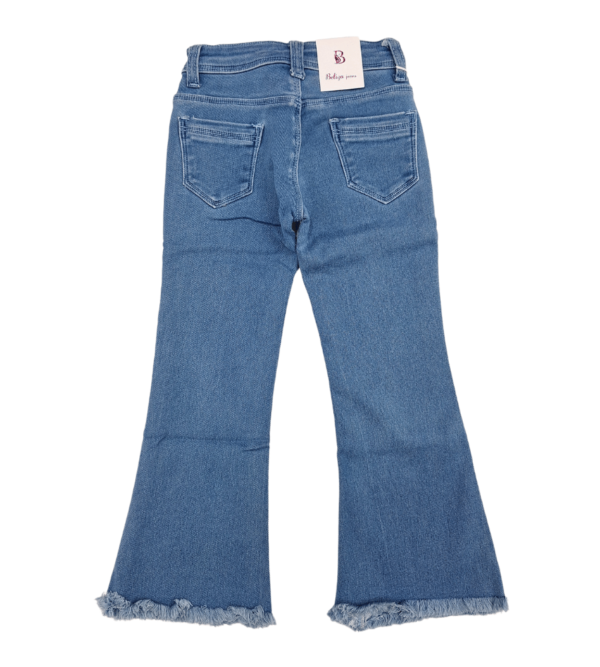 Denim Jeans For Smart Girls in Blue Color E - Image 3