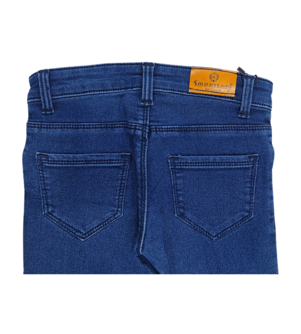 Denim Jeans For Smart Girls in Blue Color F - Image 4