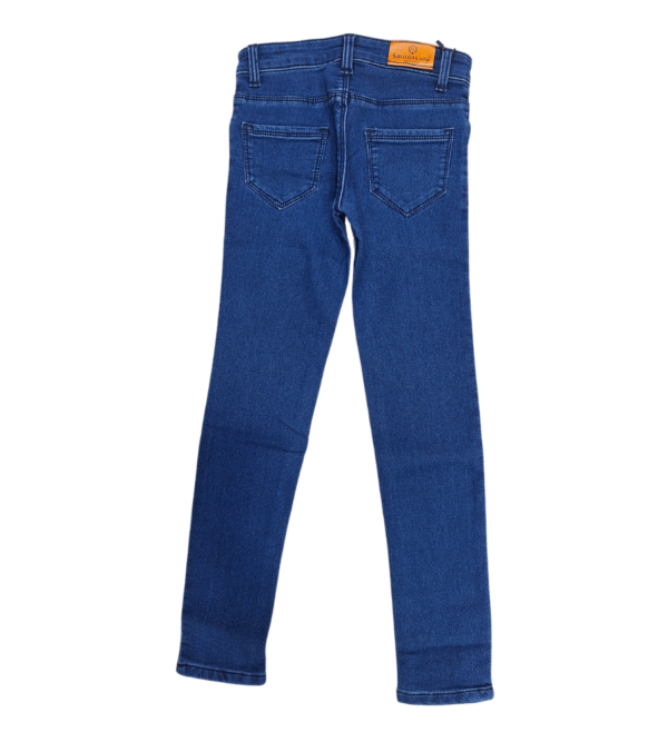 Denim Jeans For Smart Girls in Blue Color F - Image 3