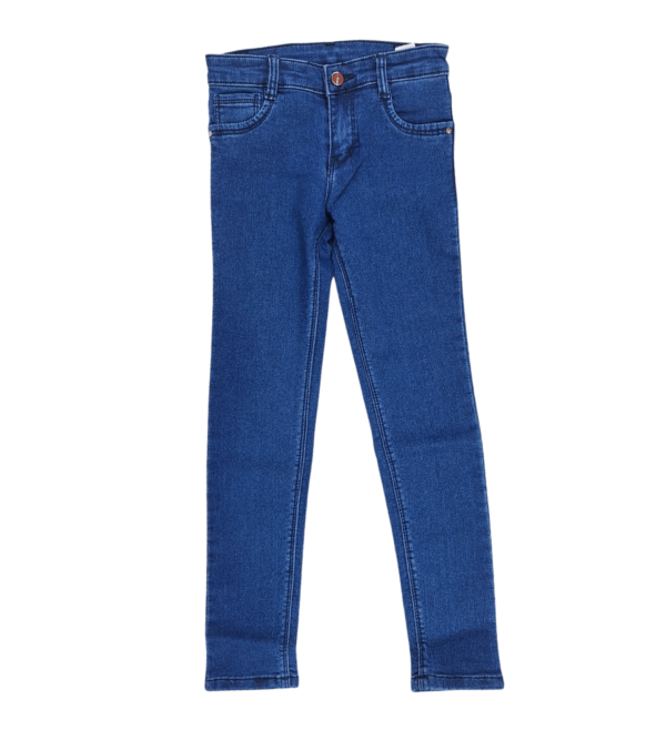 Denim Jeans For Smart Girls in Blue Color F - Image 2