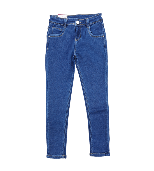 Denim Jeans For Smart Girls in Blue Color H - Image 2
