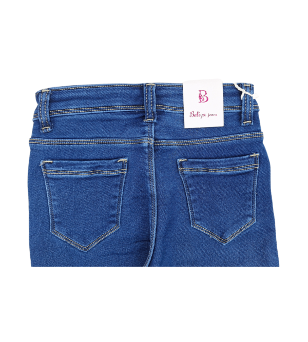 Denim Jeans For Smart Girls in Blue Color H - Image 7
