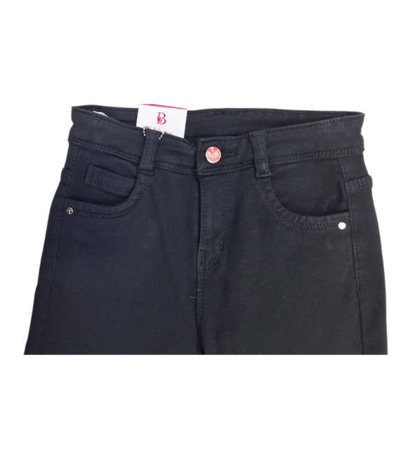 Denim Jeans For Smart Girls in Black Color B - Image 4