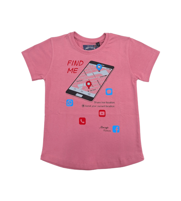 Dailywear Casual T-Shirt For Girls M - Image 3