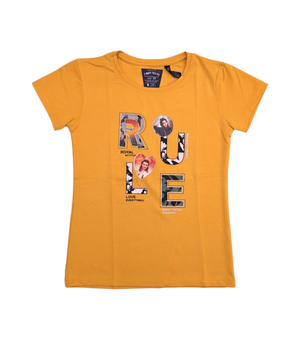 Dailywear Casual T-Shirt For Girls K - Image 3