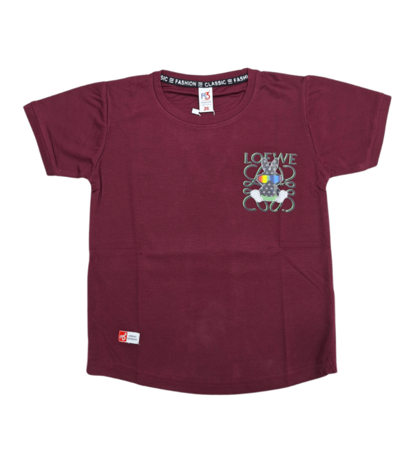 Premium Smart PartyWear Tshirt For Boys AH - Image 2